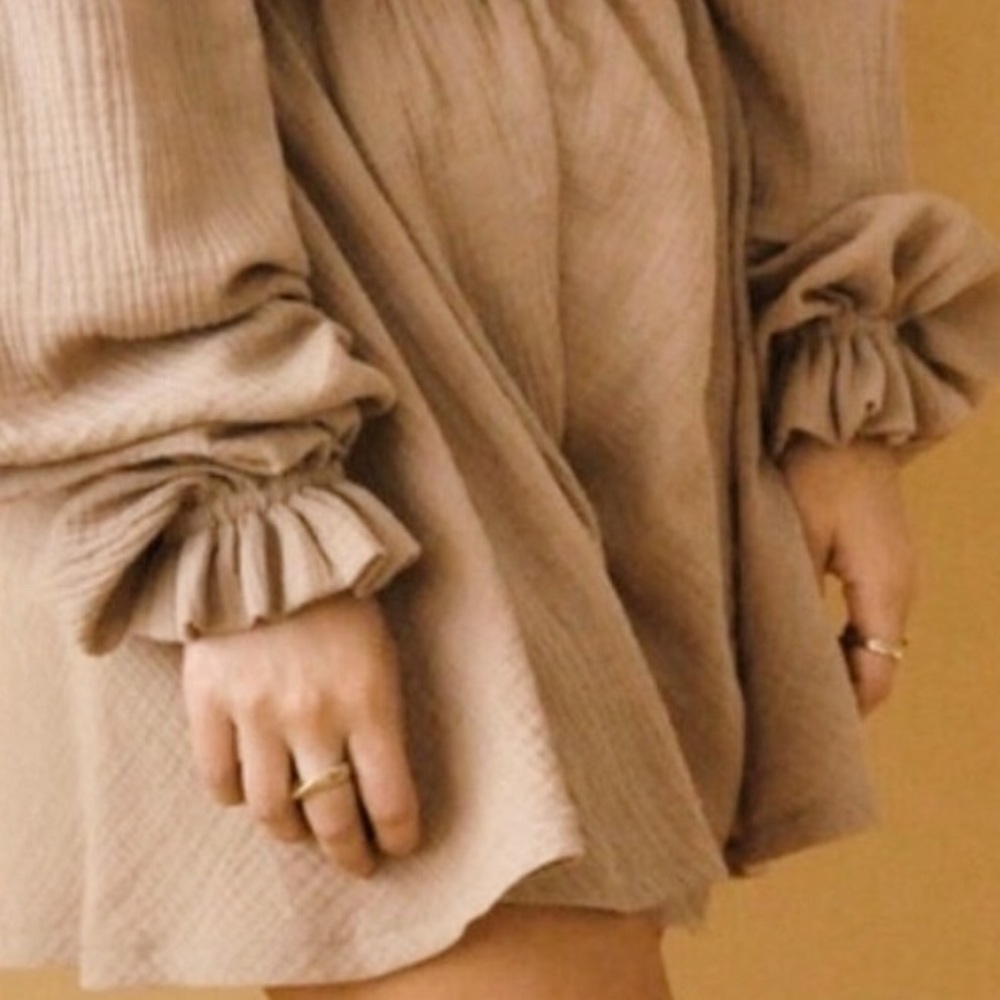 Closet Closing: Boheme Goods Cotton Gauze Romance Blouse, PRICE FIRM - Picture 11 of 13
